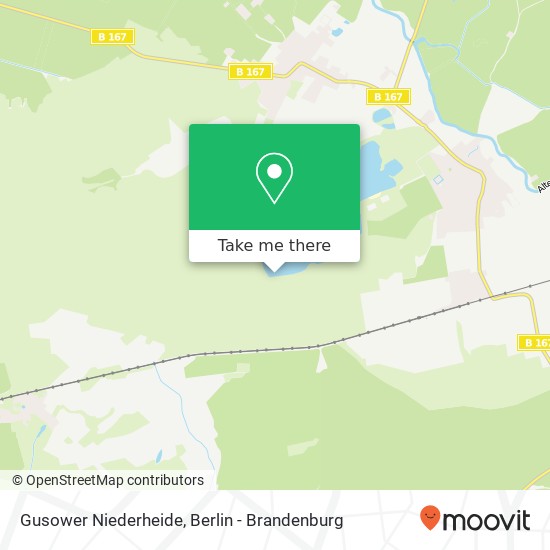 Gusower Niederheide map