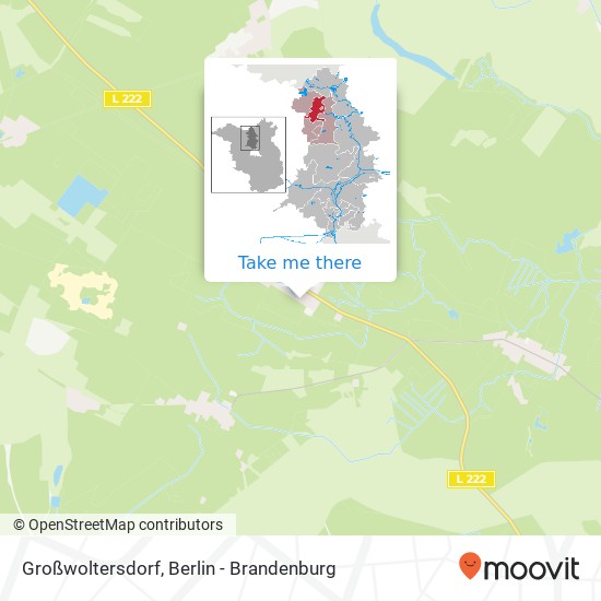 Großwoltersdorf map