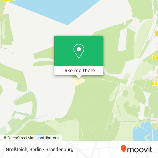 Großteich map