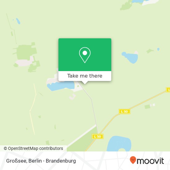 Großsee map