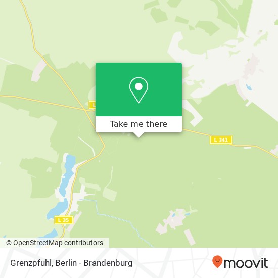 Grenzpfuhl map