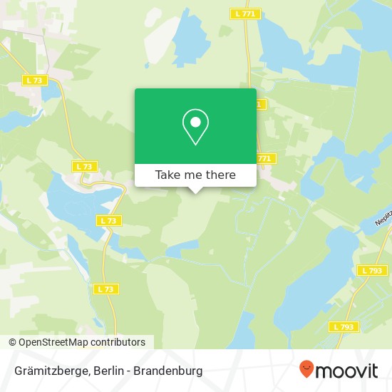 Grämitzberge map