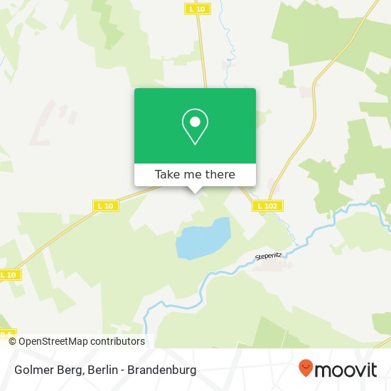 Карта Golmer Berg