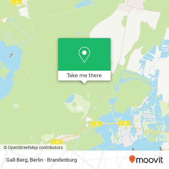 Gall-Berg map