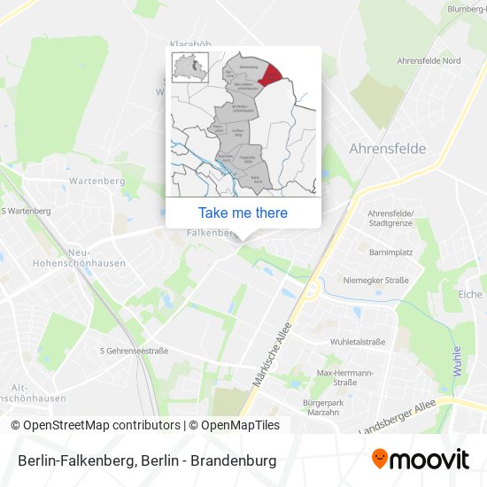 Berlin-Falkenberg map
