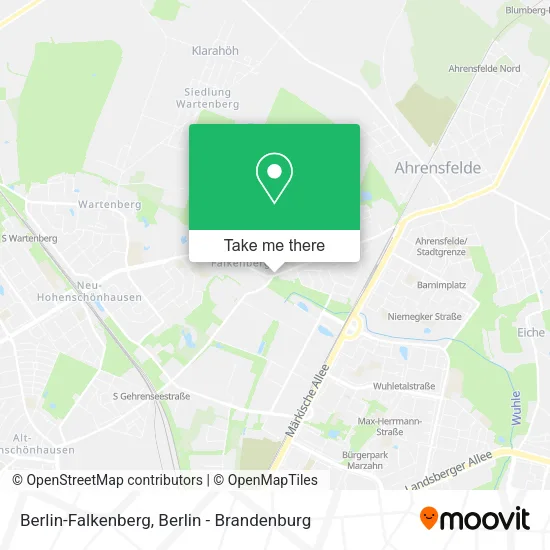 Карта Berlin-Falkenberg