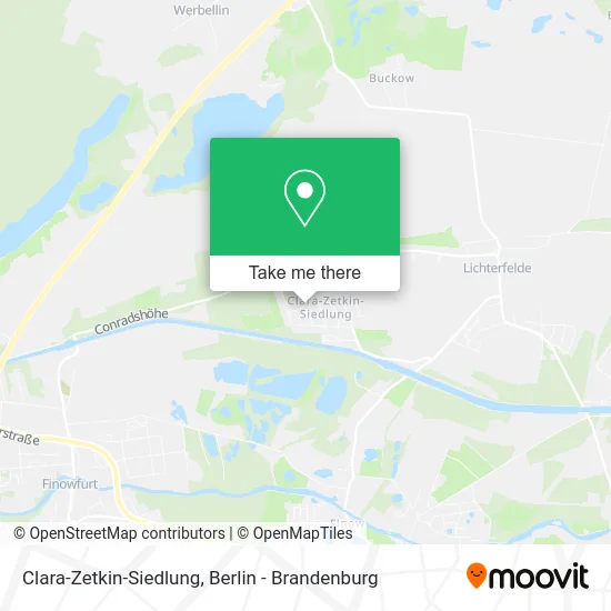 Карта Clara-Zetkin-Siedlung