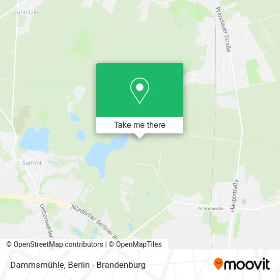 Карта Dammsmühle