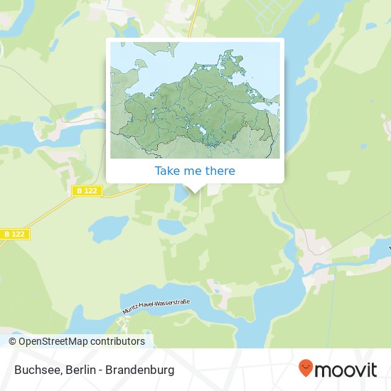 Buchsee map