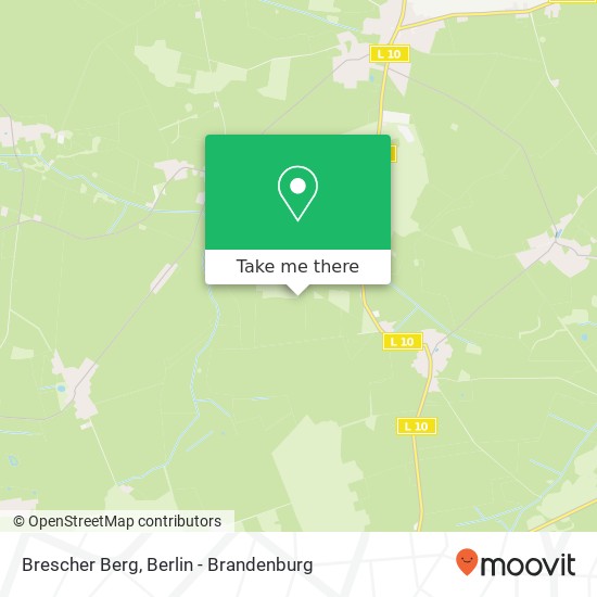 Brescher Berg map