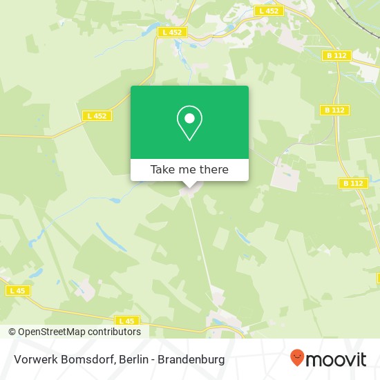 Vorwerk Bomsdorf map