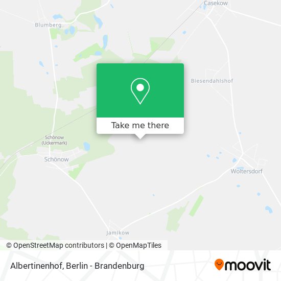 Albertinenhof map