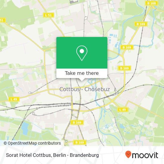 Sorat Hotel Cottbus map