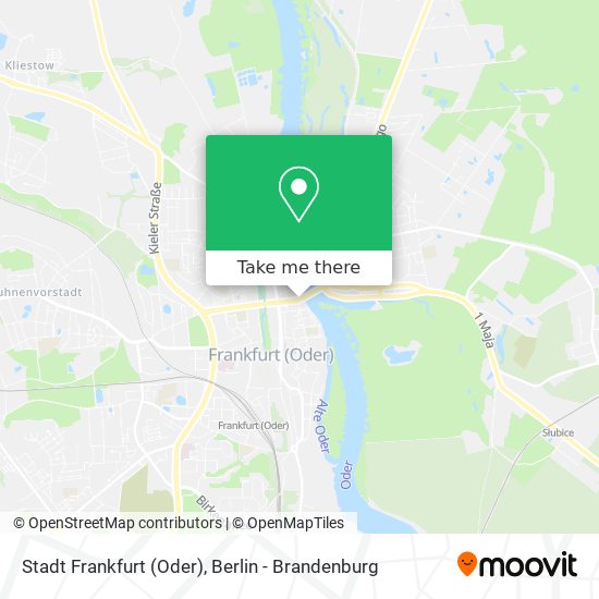Stadt Frankfurt (Oder) map