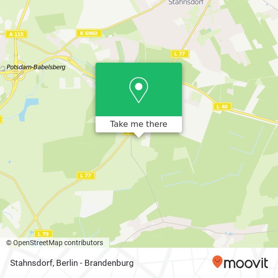 Карта Stahnsdorf