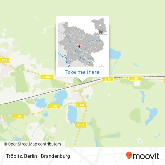 Tröbitz map