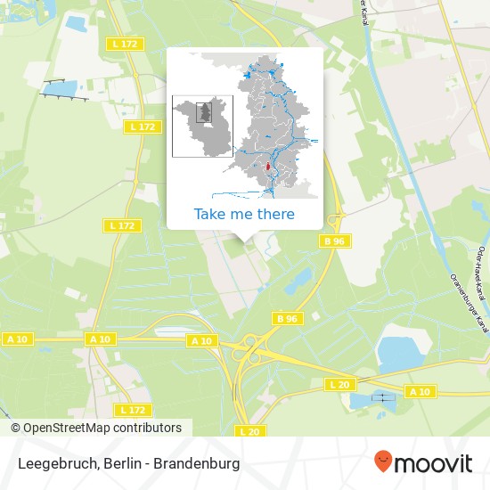 Leegebruch map