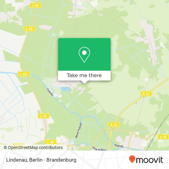 Lindenau map