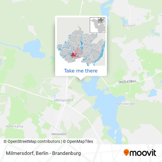 Milmersdorf map