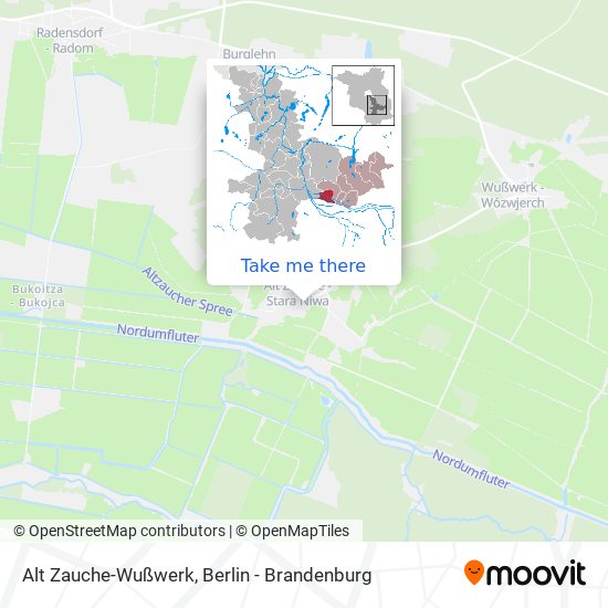Карта Alt Zauche-Wußwerk