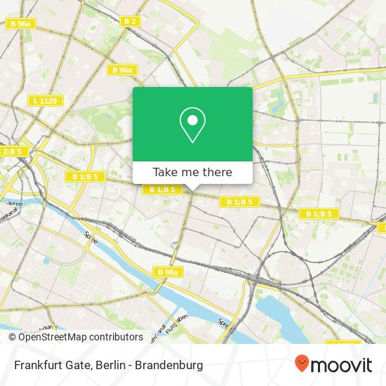 Frankfurt Gate map