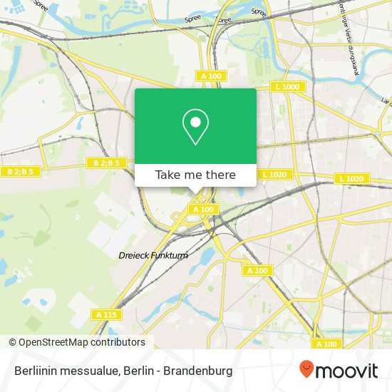 Berliinin messualue map