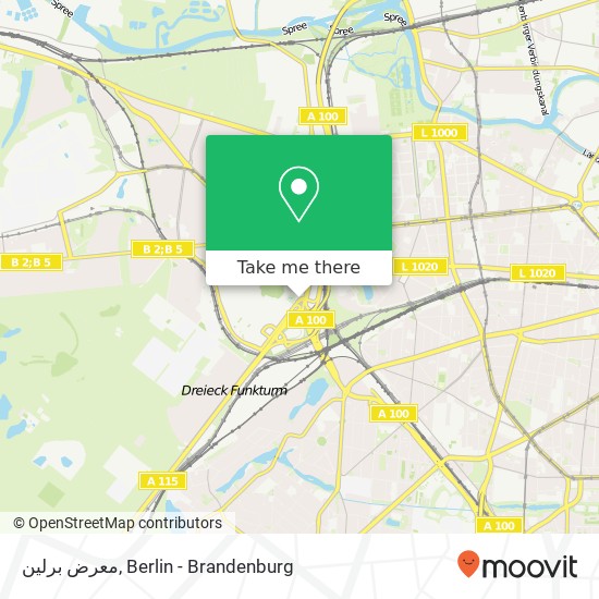 معرض برلين map