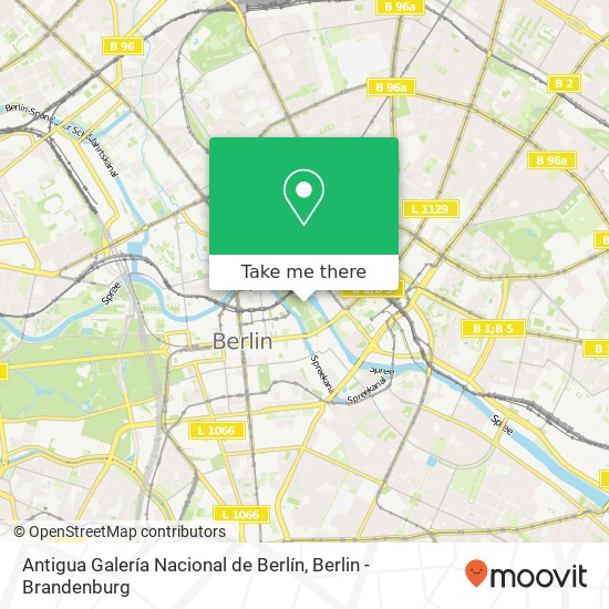 Antigua Galería Nacional de Berlín map