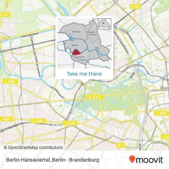 Berlin-Hansaviertel map