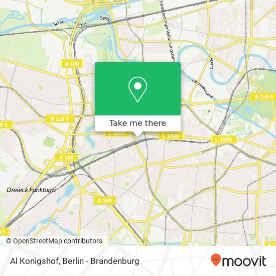 Al Konigshof map