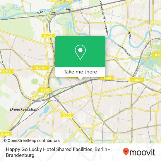 Happy Go Lucky Hotel Shared Facilities map