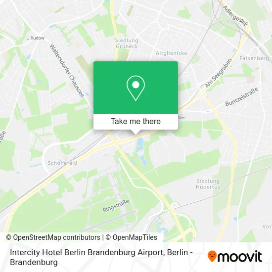 Карта Intercity Hotel Berlin Brandenburg Airport