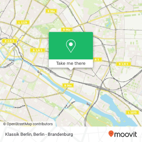 Klassik Berlin map