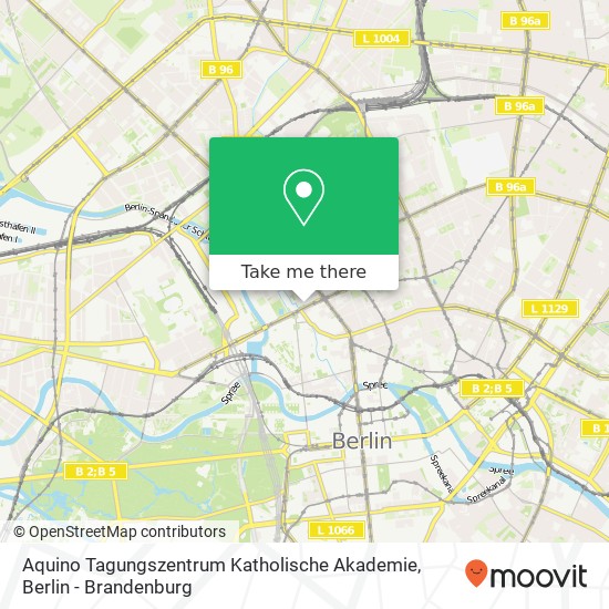 Aquino Tagungszentrum Katholische Akademie map