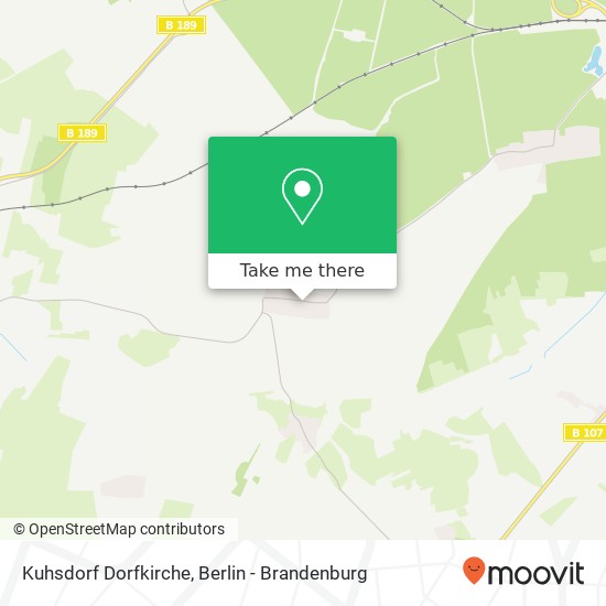 Kuhsdorf Dorfkirche map
