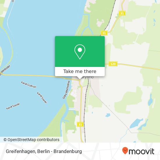 Greifenhagen map