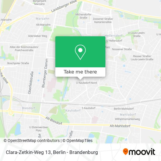 Clara-Zetkin-Weg 13 map