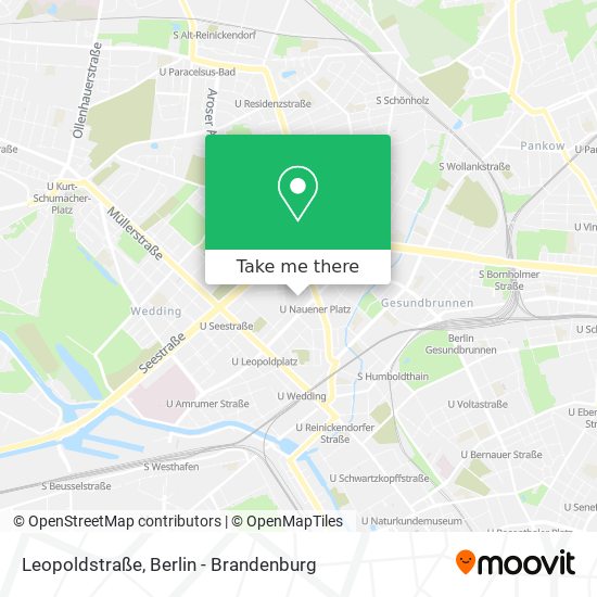 Карта Leopoldstraße