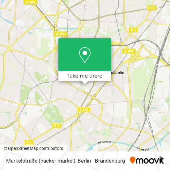 Markelstraße (hacker markel) map
