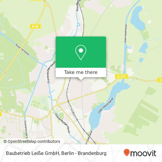 Baubetrieb Leiße GmbH map