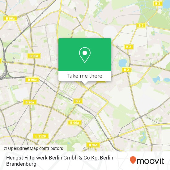 Hengst Filterwerk Berlin Gmbh & Co Kg map