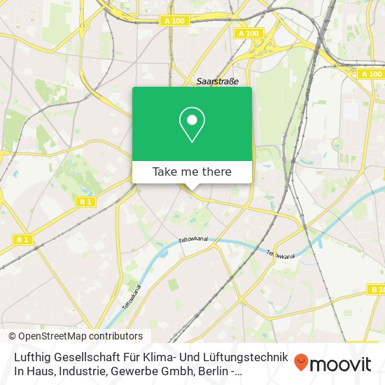 Lufthig Gesellschaft Für Klima- Und Lüftungstechnik In Haus, Industrie, Gewerbe Gmbh map