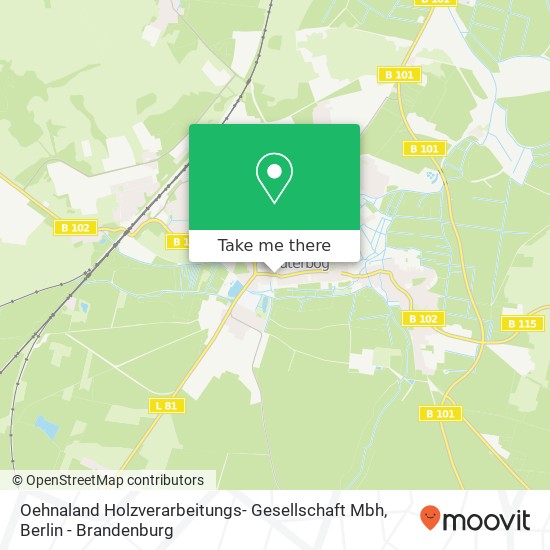 Oehnaland Holzverarbeitungs- Gesellschaft Mbh map