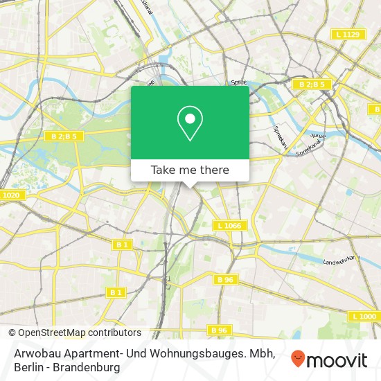 Arwobau Apartment- Und Wohnungsbauges. Mbh map