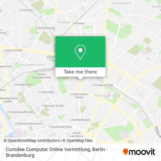 Comdee Computer Online Vermittlung map