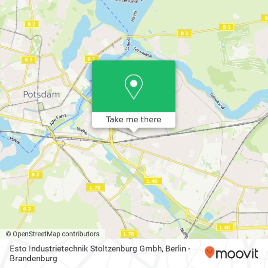 Карта Esto Industrietechnik Stoltzenburg Gmbh