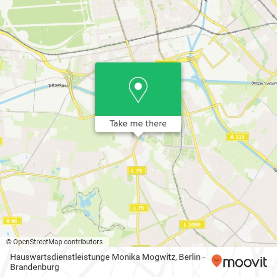 Hauswartsdienstleistunge Monika Mogwitz map