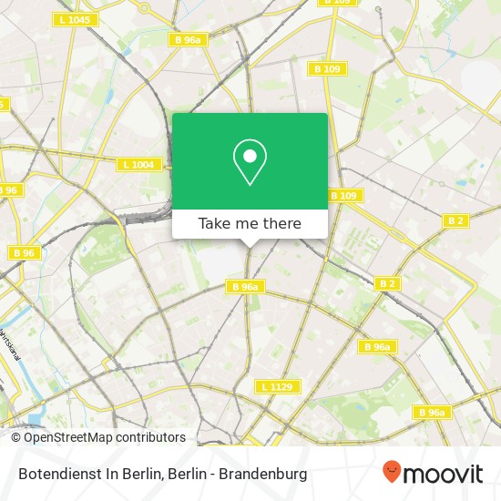 Botendienst In Berlin map