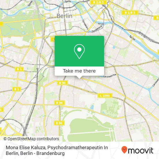 Mona Elise Kaluza, Psychodramatherapeutin In Berlin map