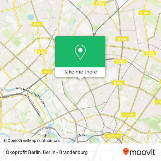 Ökoprofit Berlin map